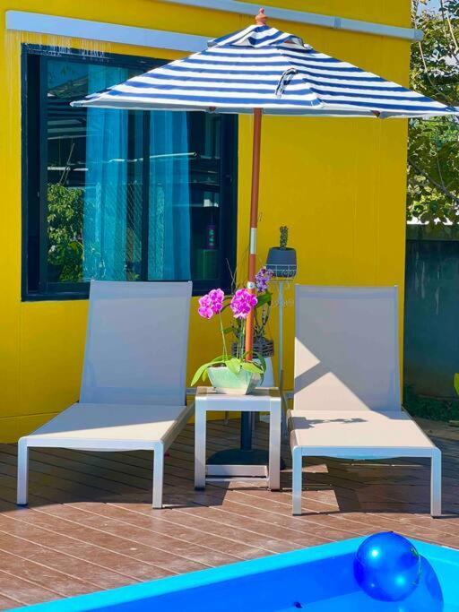 Colorful Pool Villa, Chiang Rai, Thailand Eksteriør bilde